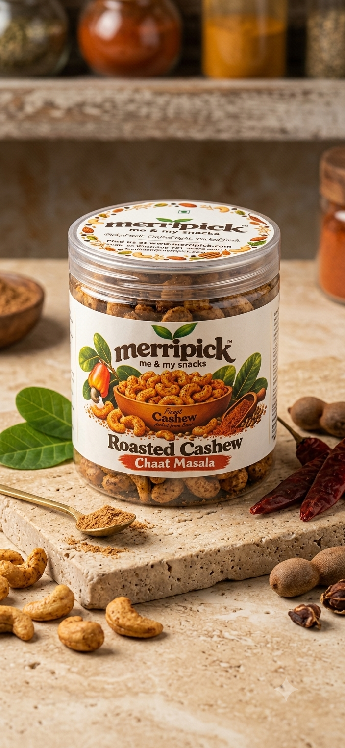 Chaat Masala Roasted Cashew - 200g