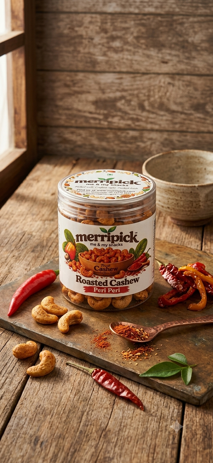 Peri Peri Roasted Cashew - 200g