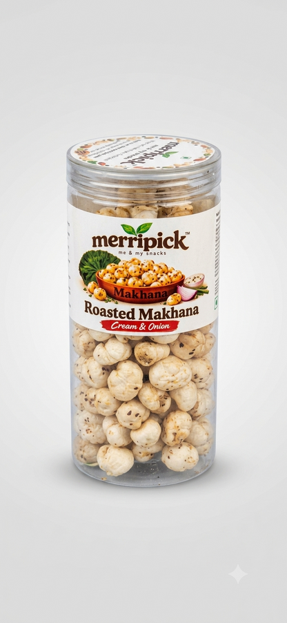 Cream & Onion Roasted Makhana - 70g