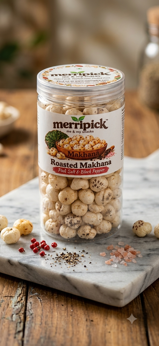 Pink Salt & Black Pepper Roasted Makhana - 70g