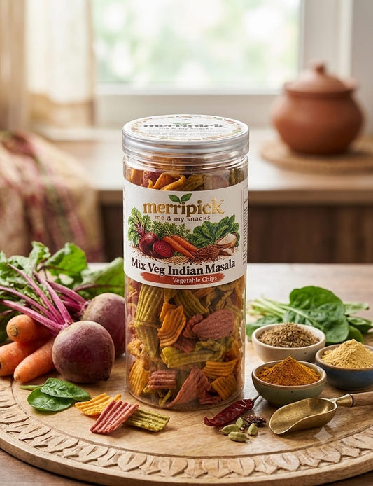 Mix Veg Indian Masala Chips - 150g
